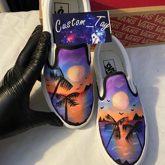 water stain pump vans